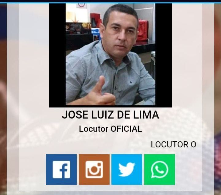 Locutor José Luiz de lima